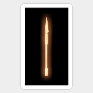 Spiritual Weapon (Orange Glaive) Magnet